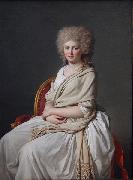 Jacques-Louis  David Countess of Sorcy oil on canvas